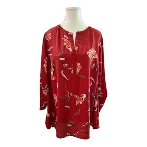 Daniel Rainn Koda Split Neck Blouse 2X – Stitch Fix